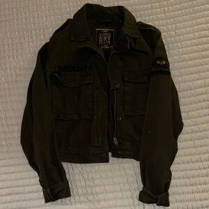 Superdry Olive Green Utility Jacket